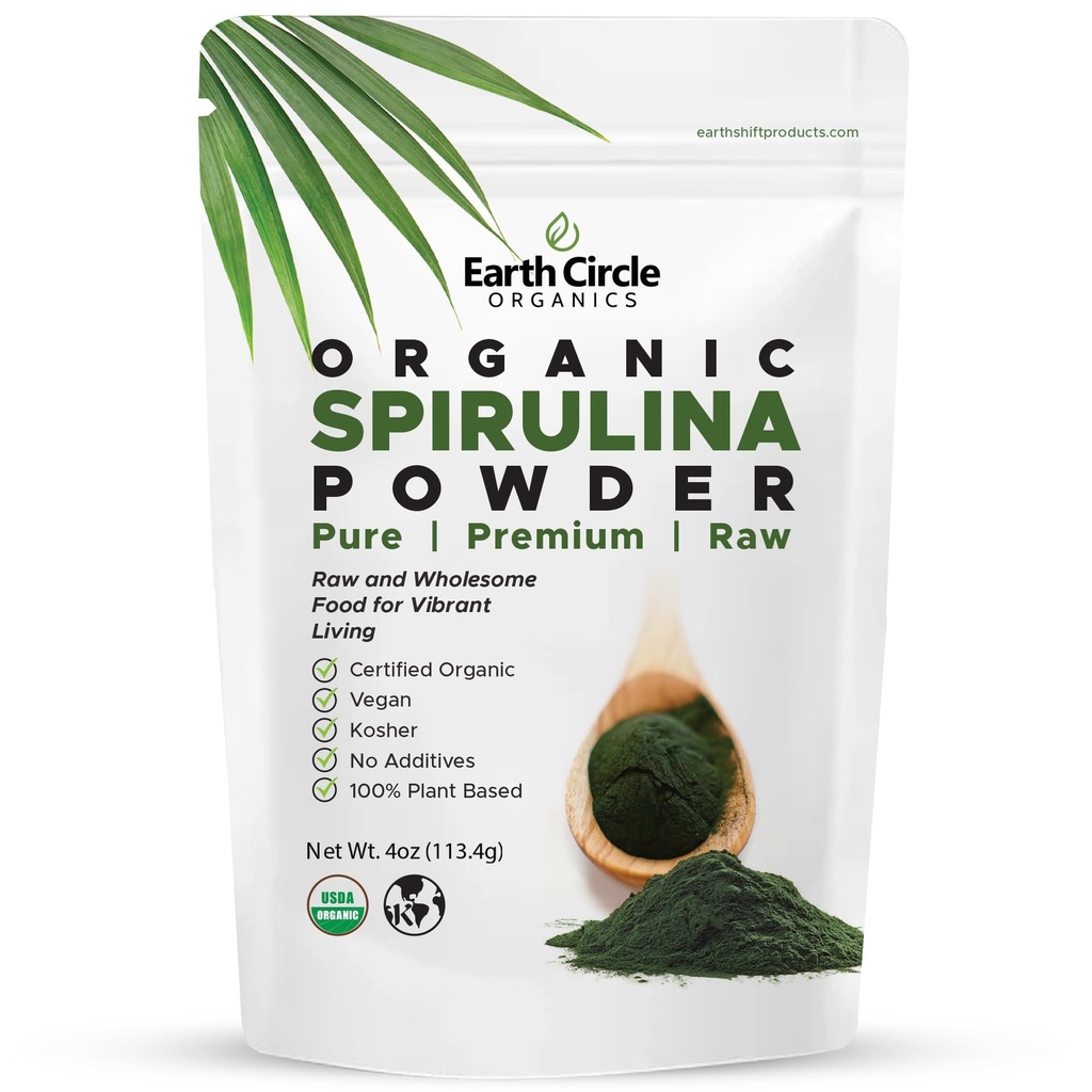 Spirulina Powder, Kosher, Raw and Non-Iradiated 