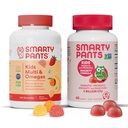 InteligentPants Copii Multivitamine Gummies și Probiotic Imunity Bundle: Omega 3 Ulei de pește (EPA/DHA), Vitamina D3, C, Vitamina B12, B6, Digestive & Imunity Supplement (30 Day Suppliment)