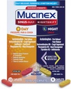Presiune Mucinex, Durere & Tuse & Nightshift® Caplete Sinus 20ct
