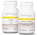 Terapice integrate Bundle cu active B- Complex, 60 capsule & CoQ10 (100 mg), 60 Softgels - Active B- Complex pentru a sprijini metabolismul energetic * - CoQ10 pentru a sprijini inima si sanatatea creierului