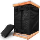 Albină de iarnă Hive Wrap pentru 8 și 10 Stupuri de cadru, Ajustabile Wrap Abekeping Provizii, 600D Oxford Izolat Coperta, impermeabil, rezistent la vânt, ușor, Eco-Friendly, Reusable, 75.98" x 23.6"