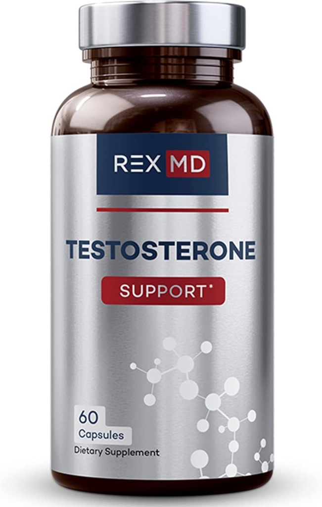 REX MD Testosteron Supplement de suport pentru bărbaţi 