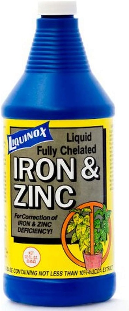 3032 Zinc de fier Soluţie Chelated, 32- Ounce, Brown / A