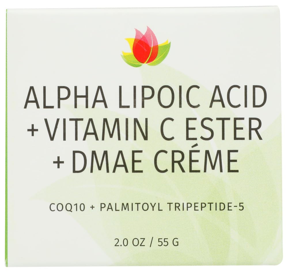 REVIVA LABS - Alpha Acid lipoic Vitamina C Ester DMAE Creme (2,oz)