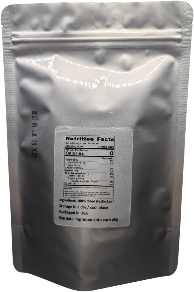 Nettle Leaf - Urtica dioica Uscată Leaf liber 100% din natură (1 oz)