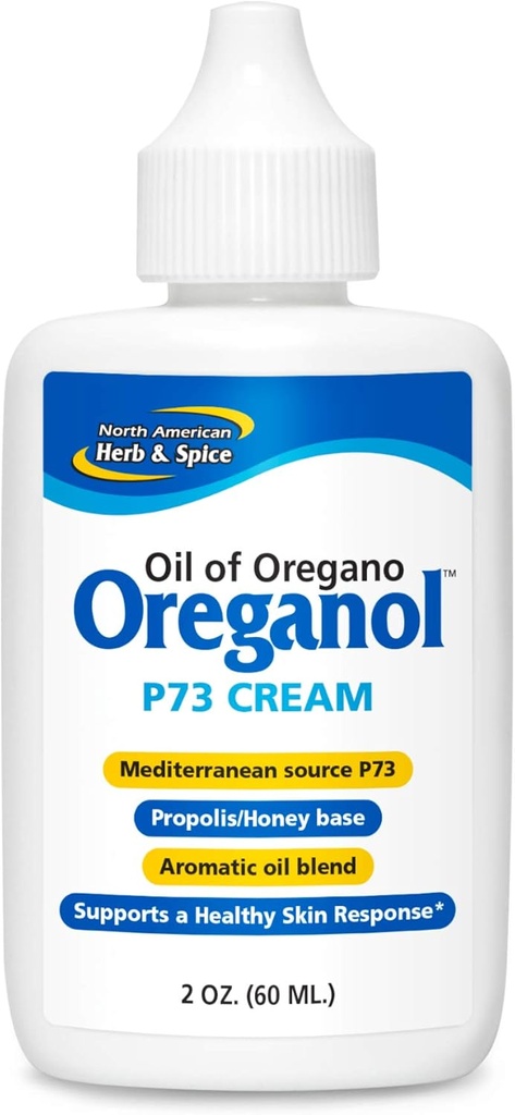 Nord-american Herb & Spice Oreganol P73 Cream - 2 oz