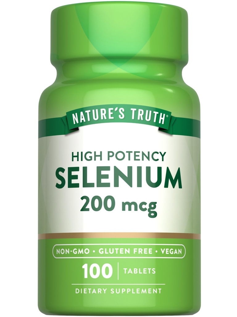 Adevărul naturii Seleniu 200 mcg Supliment 