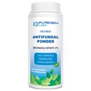 Puregen Labs Pulbere antifungică cu 2% Miconazol Nitrat pentru infecţii fungice comune, inclusiv Atlete de picior, Jock Mâncărime şi Viermi Ring, Talc gratuit, 3 oz (85g)