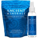 Minerale antice Magneziu Bath Flakes and Magneziu Oil Spray Bundle - Pure Zechstein Clorura