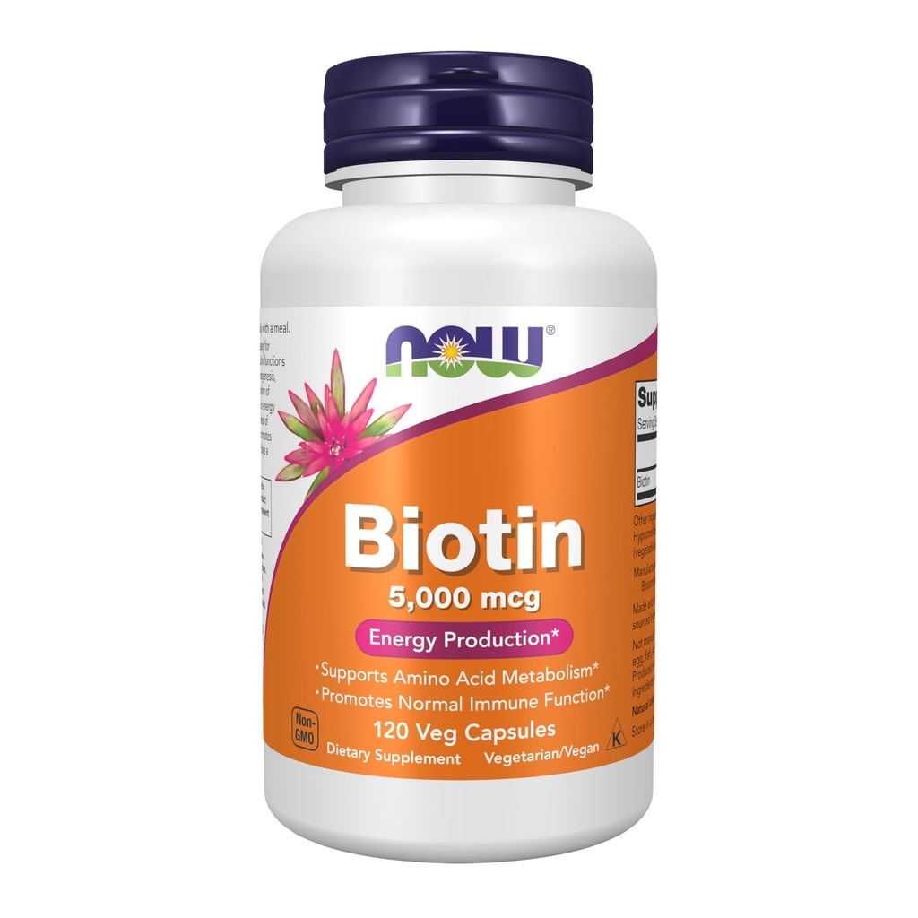 ACUM Alimente de Biotin Producţia de energie 5000 mcg- 120 Vcaps