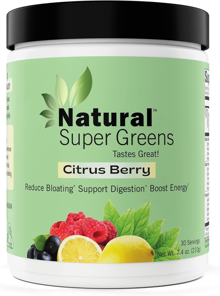 Super Greens Powder Pudră organică Suplimente verzi