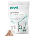 Puori Whey Praf de proteine, Ciocolata intunecata - PW1 Pasture-Raised, Grass-Fed praf de proteine Whey Drink Mix care contine aminoacidi BCAA - Supliment post-workout pentru gain muscular & recuperare - 30 Serviri