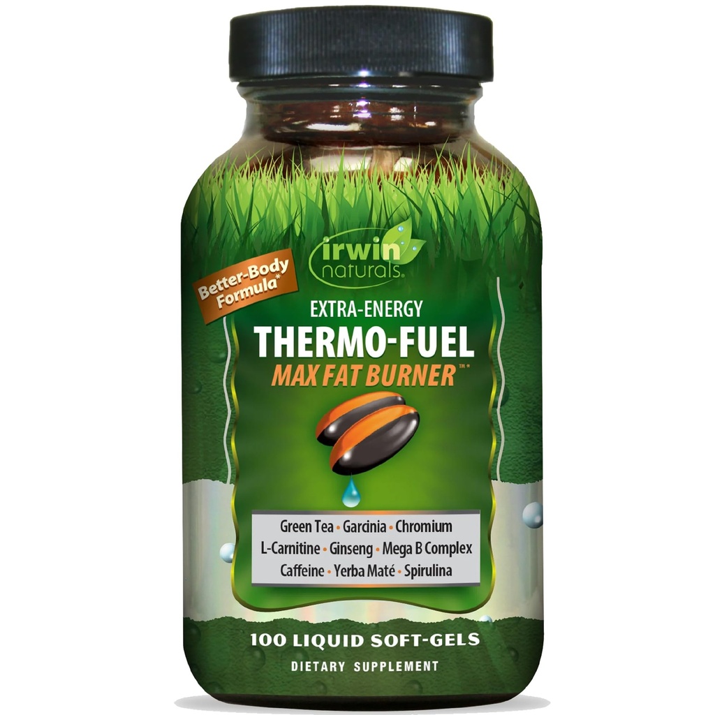 Irwin Naturals Extra-Energie Termo-Fuel Max Fat Burner 100 Softgel