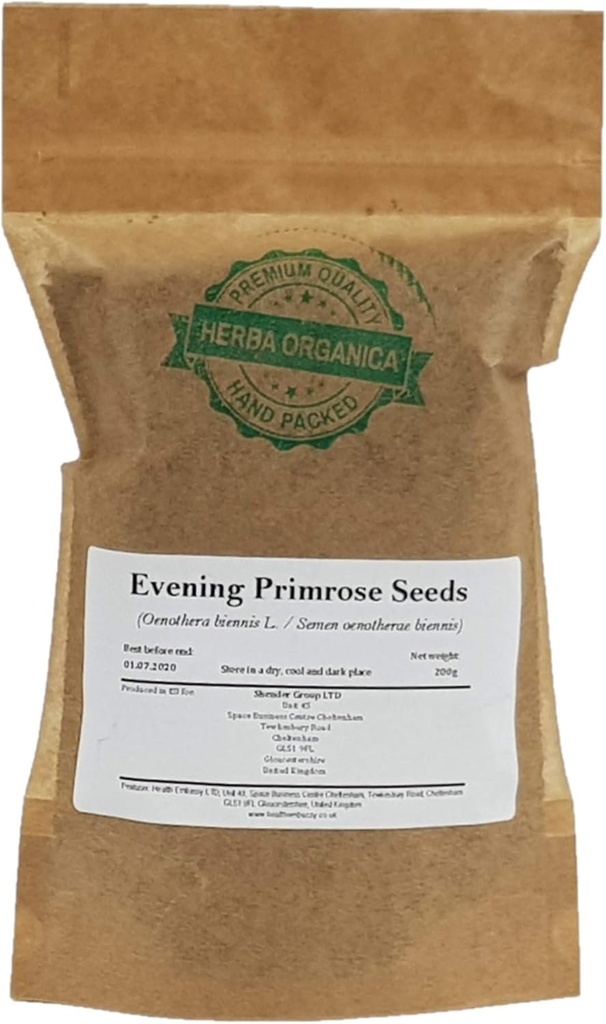 Seminţe de plante organice de seară Primrose - Oenothera Biennis L (200g)