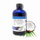 SES Research C60 Organic MCT Oil Coconut Derived - 99.99% Carbon60 - Antioxidant Nootropic Supplement - For Longevity - Sleep - Energy & Imunity 4Oz
