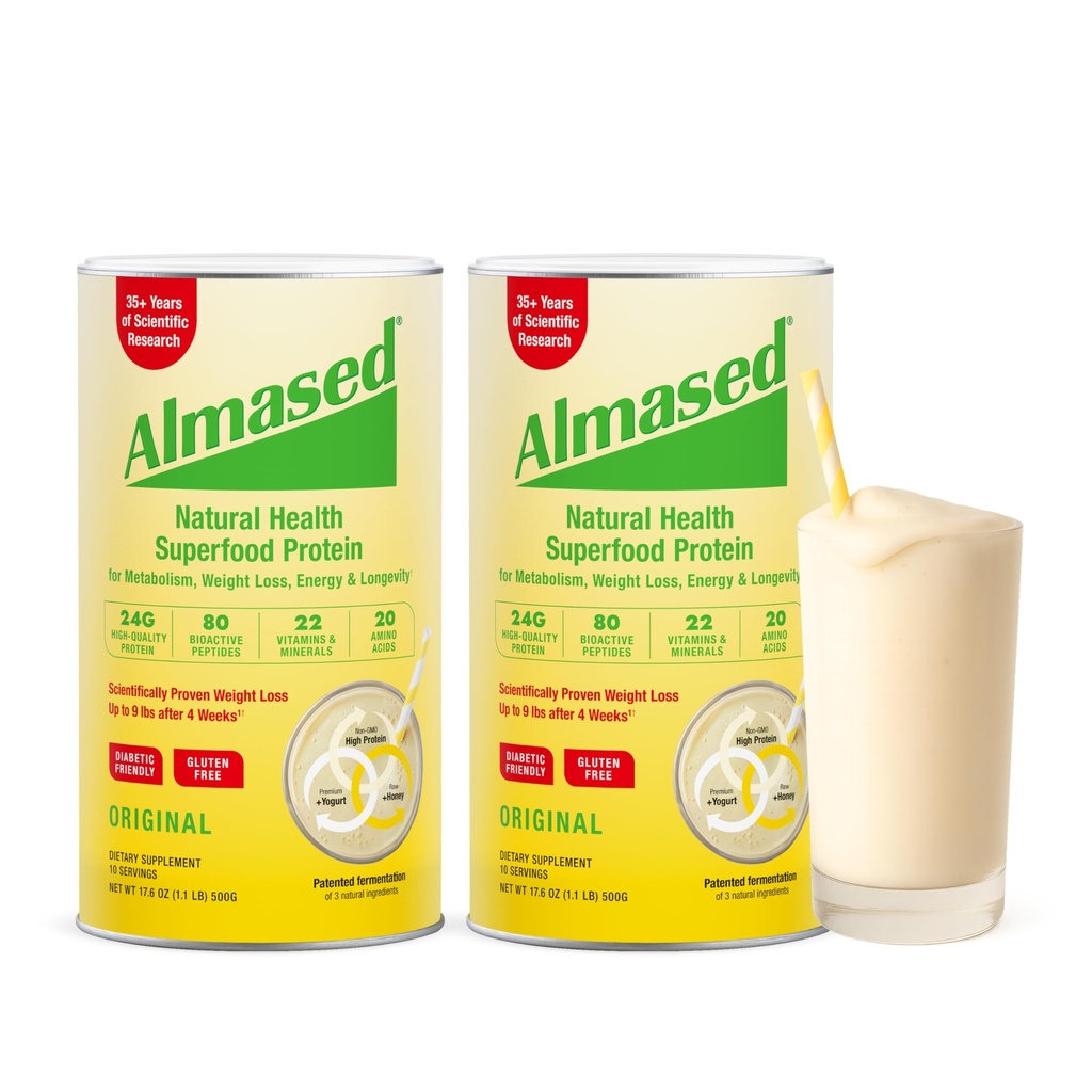 Pulbere multi-proteină almată 17,6 OZ (Pachet de 2)