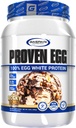 Gazpari Nutrition Egg Proven, 100% Proteină albă de ou, 25g Proteină, Keto Friendly, Dairy and Lactoză Free, Soy Free (2 lbs, Rocky Road)