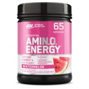 Optimum Nutrition Amino Energy - Pre Workout cu ceai verde, BCAA, Amino Acids, Keto Friendly, Green Coffee Extract, Energetic Powder - Pepene verde, 65 Serviri (Packaging May Vary)