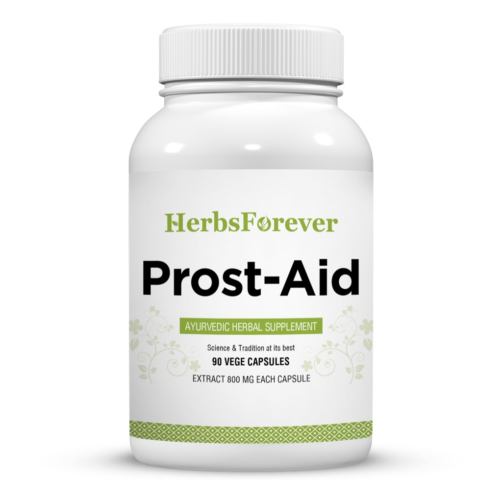 Herbsforever Prost-Aid Capsule Suplimentul de prostată promovează sănătatea prostată 90 Capsule