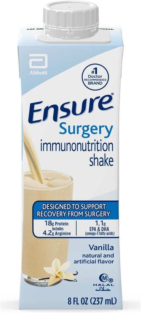 Asiguraţi-vă intervenţii chirurgicale Imunonutriţie Shake, Vanilie, 8 fl oz, 15 Conte