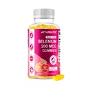 Seleniu Gumiile de seleniu 200mcg sub formă de supliment de selenometionină Minerale esenţiale cu absorbţie superioară 90 Gume pe bază de pectină