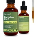Dandelion Root 4 fl oz Extract lichid - Natural Herbal Supplement for Cleansing, Digestive Function & Imunity - Organic Taraxacum officinale - Family Size - High Potentity Drops - 90-Day Supply