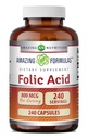 Amazing Formulas Folic Acid (Vitamina B9) 800 Mcg Suplimentul 