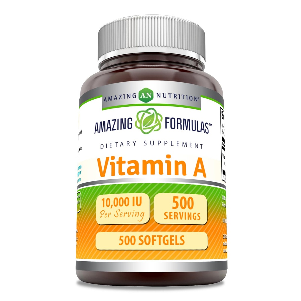 Formulari uimitoare Vitamina A 10000 UI Supliment 