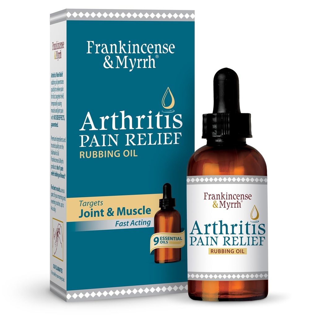 Frankincense şi Myrrh artrita durere ajutor Rubbing ulei 
