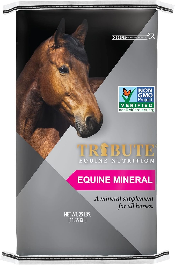 Non-GMO Equine 12-8 Supliment mineral, 25 lb