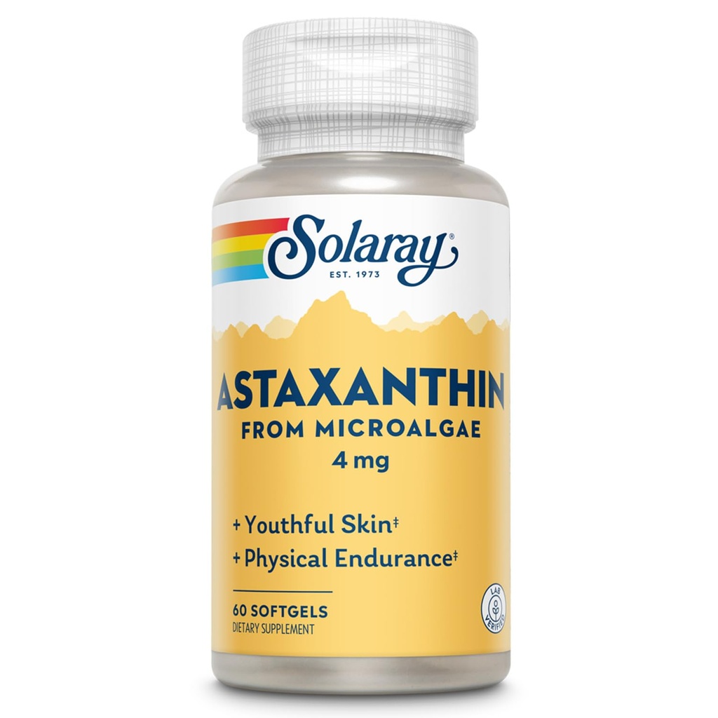 SOLARAY Astaxanthin 4 mg 