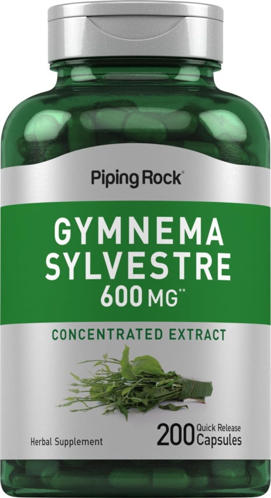 Piping Rock Gymnema Sylvestre Suplimente 600 mg 