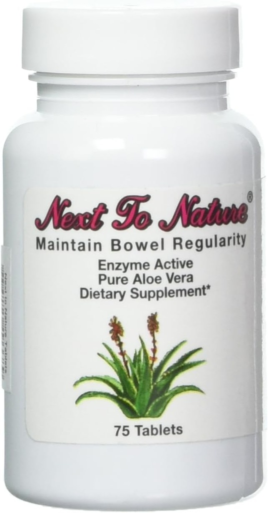 Alături de comprimate naturale: Herbal Aip to Regularity, Aloe pur Vera Supliment alimentar, 75 comprimate