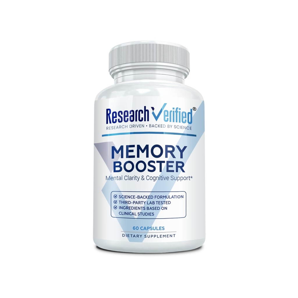 Cercetare Booster de memorie verificat - Suplimentul Nootropic - Îmbunătățește cunoașterea și memoria - Lion