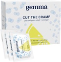 Gemma Cut Crampa - Crampe menstruale rapide și perioadă de ajutor durere - Formula multi-Symptom tratează cramps menstruale, oboseală, balonare, dureri de cap în 15 minute