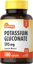Sundance Potasic Gluconate 595mg 