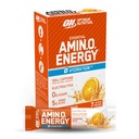 Optimum Nutritie Essentiala Amino Energy Plus Electrolites Stick Packs, Energetic Powder, Tangerine Wave, 7 Conte