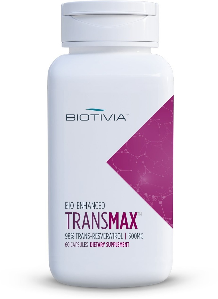Transmax 1000mg 98% Trans-resveratrol + Polidatin + Piperină pentru creșterea bio-Availabilității. Fără umpluturi artificiale sau aditivi. Capsule din Vegan 60x500mg