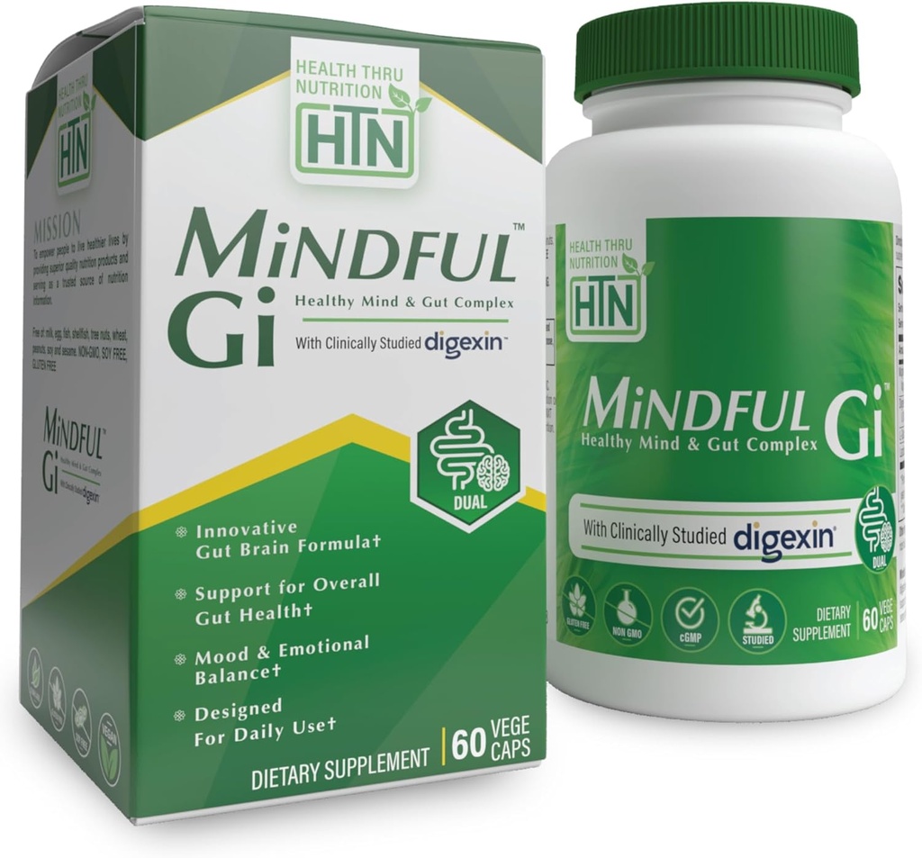 Sănătate Thru Nutriție minte GI - Minte sănătoasă și Complexul Gut 