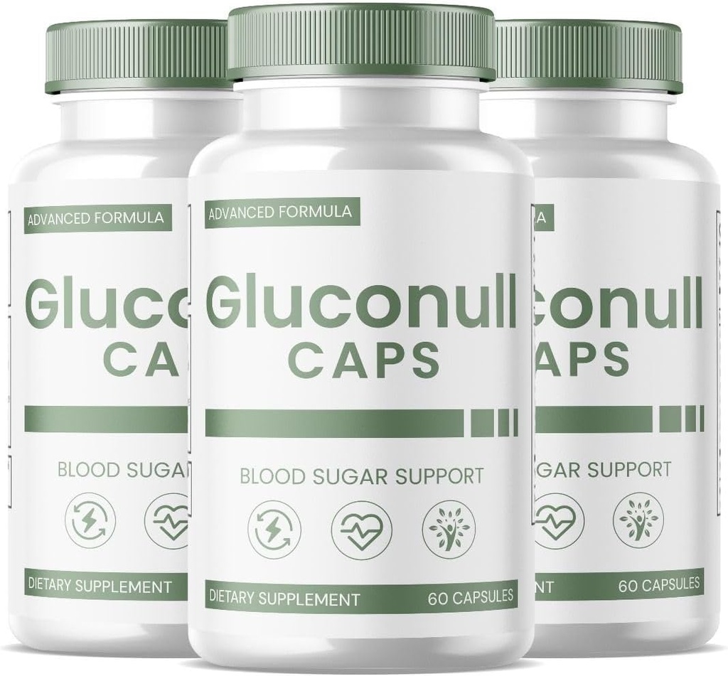 SPRESSO (3 ambalaj) Capsule Gluconull, Gluco Null Glyco Optimizer, Gluco Null Navă naturală de spălare a sângelui, Gluconull pentru sănătate naturală (180 capsule)