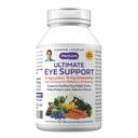 ANDREW LESSMAN Ultimate Eye Support 30 Softgels - 12mg Lutein, 6mg Zeaxantină, Bilberry, Key Nutrients pentru a sprijini sănătatea ochilor și să promoveze viziune sănătoasă. Fără aditivi. Uşor de înghiţit softgels