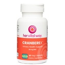 Cranberex - Pastile de cranberry pentru femei si barbati - Supliment de afine cu 36mg PAC - Capsule extract de cranberry pentru tractul urinar Sanatate si ingrijirea rinichilor - 30 capsule de legume