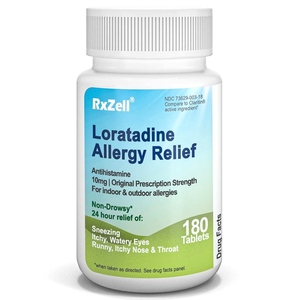 Alergie Relief, Loratadina 10mg, 180 comprimate 