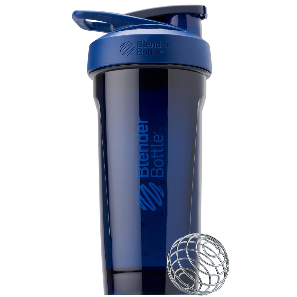 BlenderBottle Sport Shaker Sticla cu Wire Whisk, 28-Ounce, albastru 