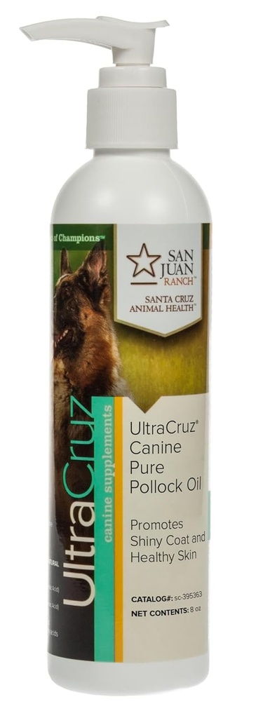 UltraCruz - sc-395363 Canine Pure Pollock Suplimentul de ulei pentru câini, 8 oz