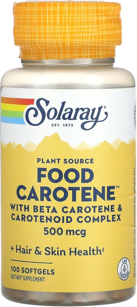 Capsule de caroten, 10000 UI, 100 Conte