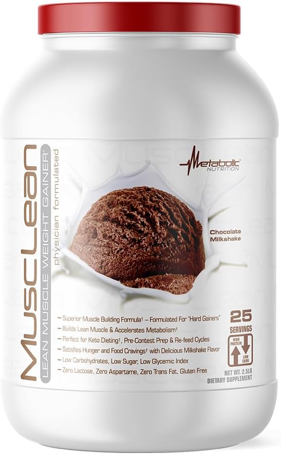 Metabolic Nutriție Musclean Ciocolată Sha, 2.5 Lire