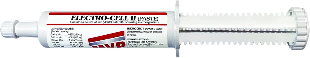 Electro-Cell II Paste electrolitice pentru cai -5-Pachet (10 doze)