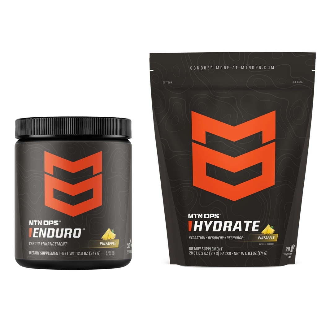 MTN OPS Enduro Ananas + Hidrate Ananas Bundle