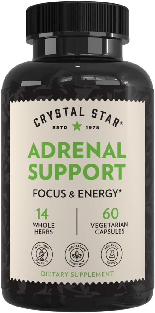 Crystal Star Adrenal Supplement (60 capsule) 